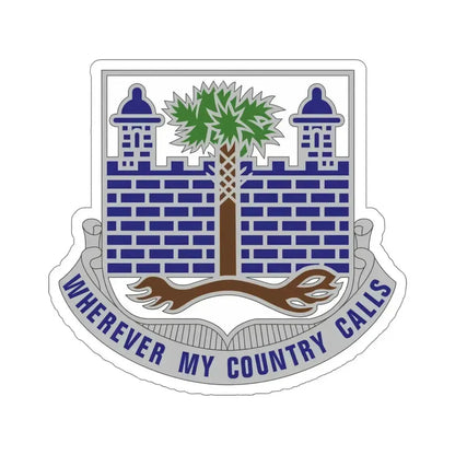 118th Infantry Regiment (U.S. Army) STICKER Vinyl Die-Cut Decal 6 Inch - The Sticker Space