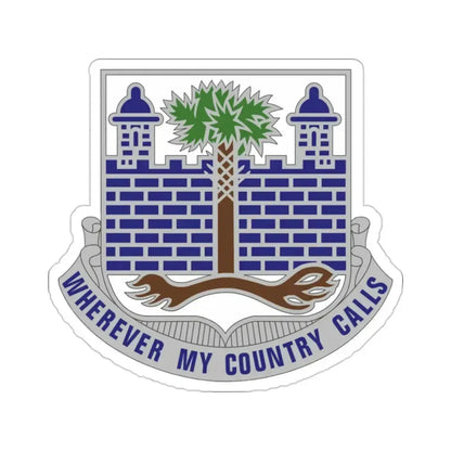 118th Infantry Regiment (U.S. Army) STICKER Vinyl Die-Cut Decal - The Sticker Space