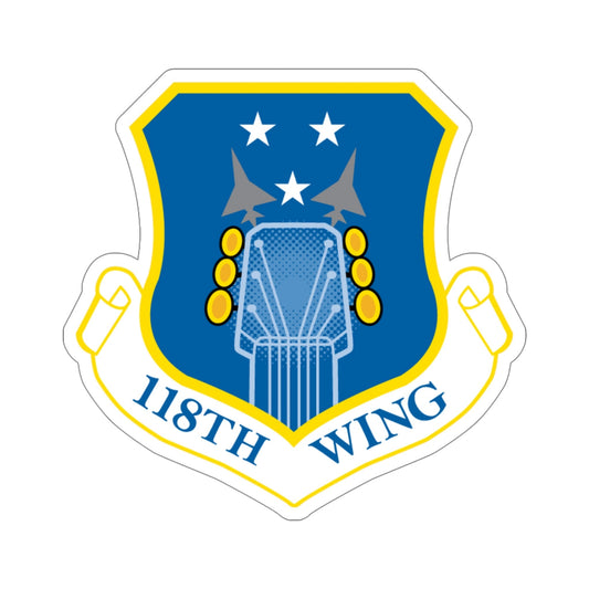 118th Wing ANG (U.S. Air Force) STICKER Vinyl Die-Cut Decal-6 Inch-The Sticker Space