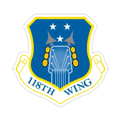 118th Wing ANG (U.S. Air Force) STICKER Vinyl Die-Cut Decal 2 Inch - The Sticker Space