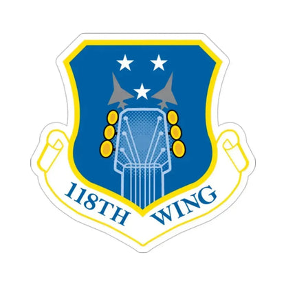 118th Wing ANG (U.S. Air Force) STICKER Vinyl Die-Cut Decal 2 Inch - The Sticker Space