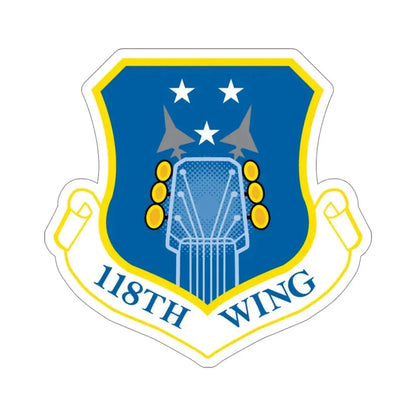118th Wing ANG (U.S. Air Force) STICKER Vinyl Die-Cut Decal 5 Inch - The Sticker Space