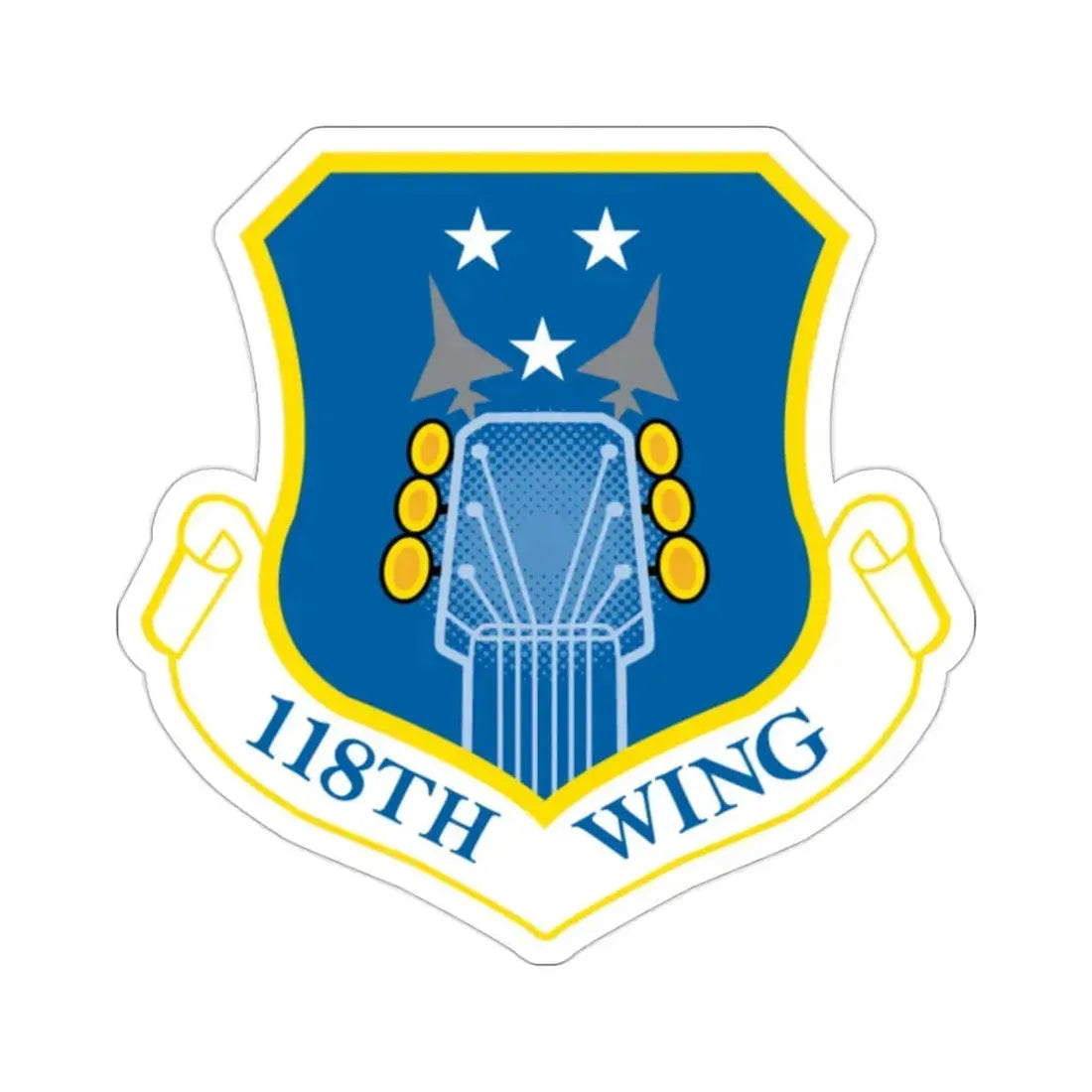 118th Wing ANG (U.S. Air Force) STICKER Vinyl Die-Cut Decal - The Sticker Space