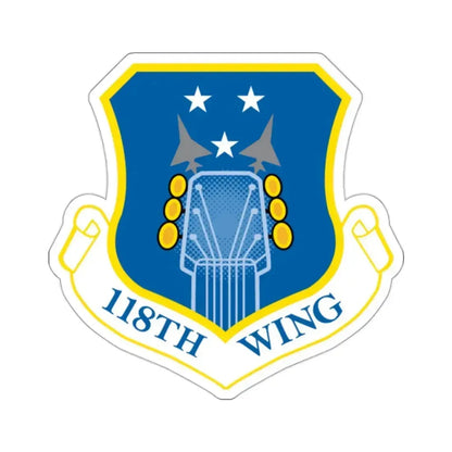 118th Wing ANG (U.S. Air Force) STICKER Vinyl Kiss-Cut Decal - The Sticker Space
