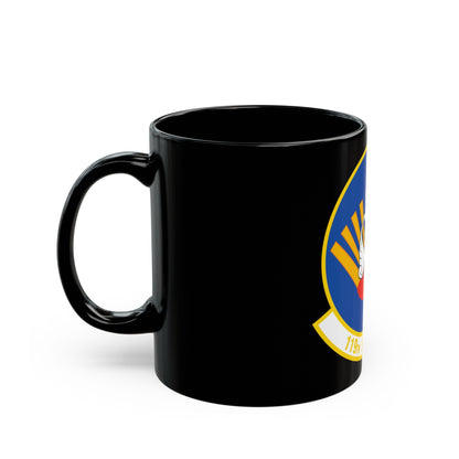 119 Fighter Squadron (U.S. Air Force) Black Coffee Mug-The Sticker Space