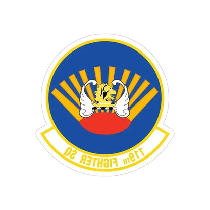 119 Fighter Squadron (U.S. Air Force) REVERSE PRINT Transparent Die-Cut STICKER - The Sticker Space