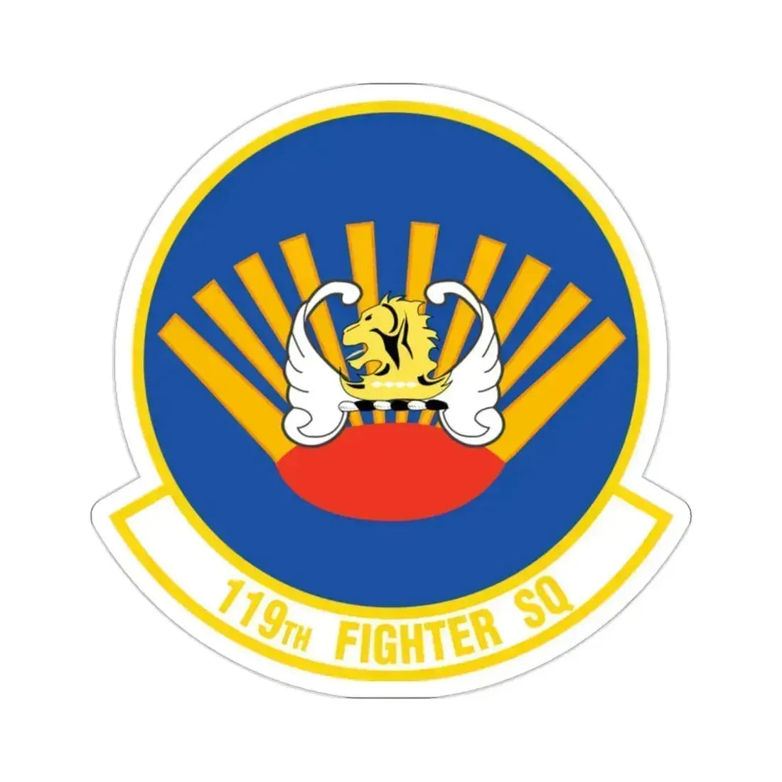 119 Fighter Squadron (U.S. Air Force) STICKER Vinyl Die-Cut Decal 2 Inch - The Sticker Space