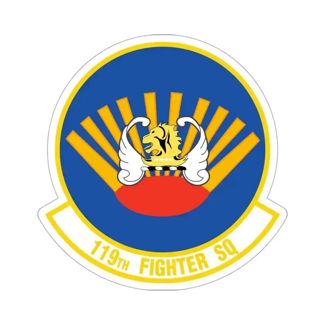 119 Fighter Squadron (U.S. Air Force) STICKER Vinyl Die-Cut Decal 3 Inch - The Sticker Space