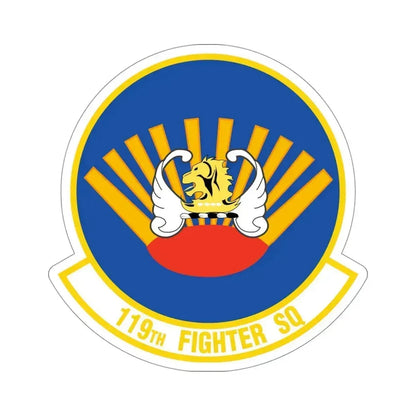 119 Fighter Squadron (U.S. Air Force) STICKER Vinyl Die-Cut Decal 4 Inch - The Sticker Space