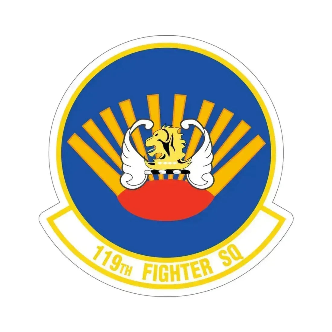 119 Fighter Squadron (U.S. Air Force) STICKER Vinyl Die-Cut Decal 6 Inch - The Sticker Space