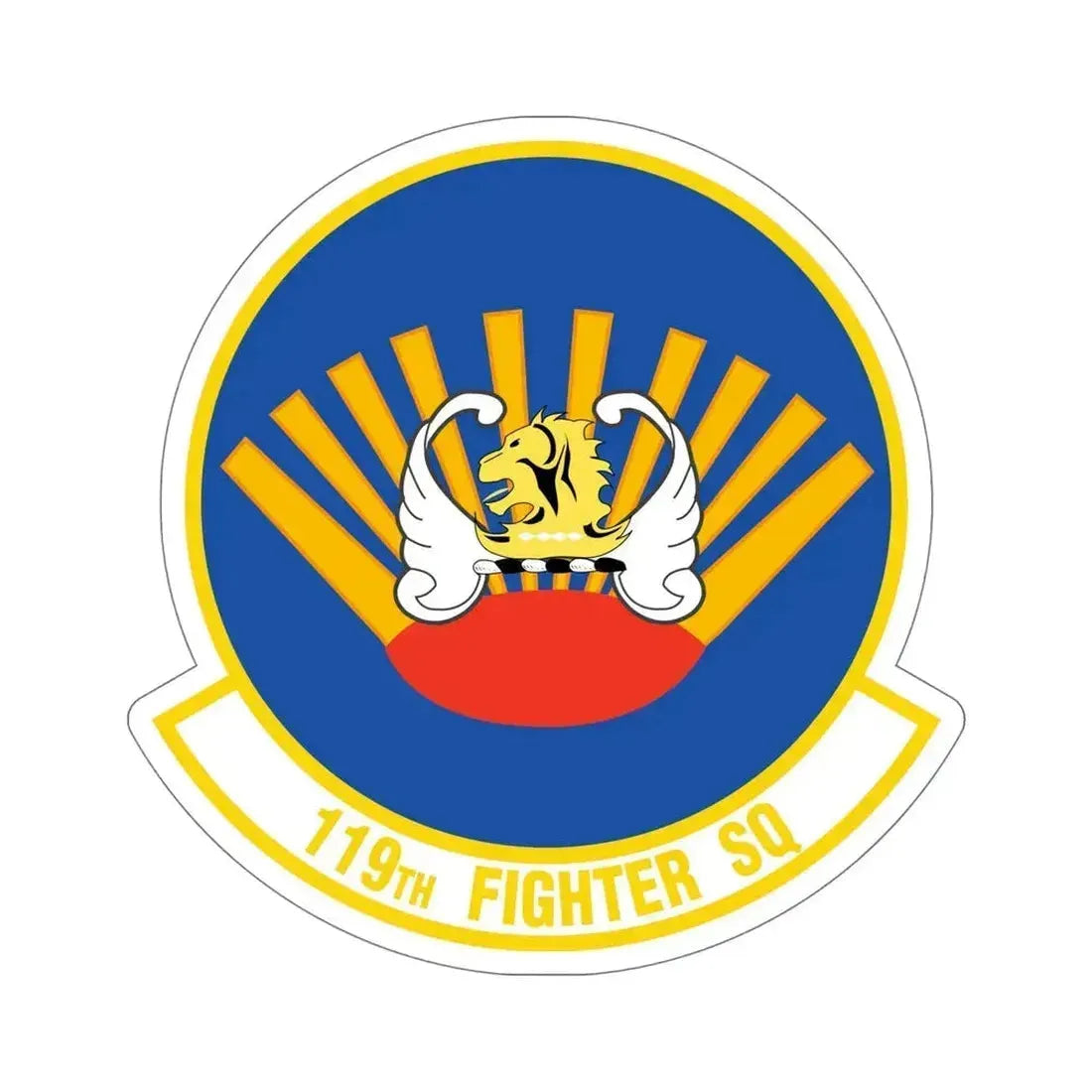 119 Fighter Squadron (U.S. Air Force) STICKER Vinyl Die-Cut Decal - The Sticker Space
