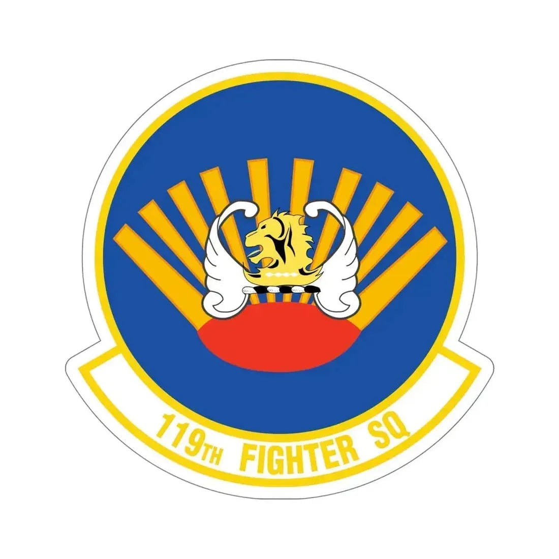 119 Fighter Squadron (U.S. Air Force) STICKER Vinyl Die-Cut Decal - The Sticker Space