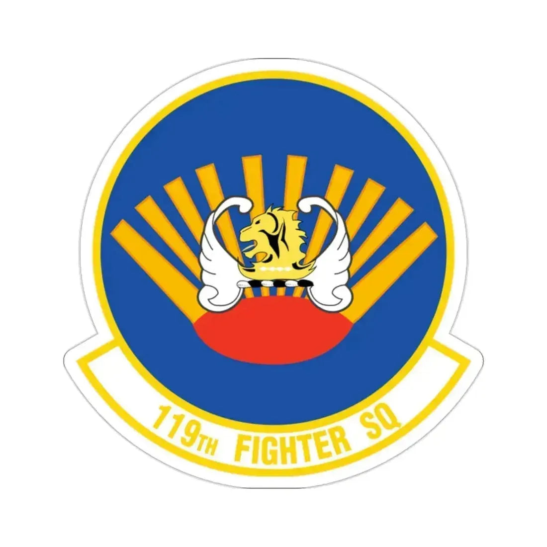119 Fighter Squadron (U.S. Air Force) STICKER Vinyl Die-Cut Decal - The Sticker Space