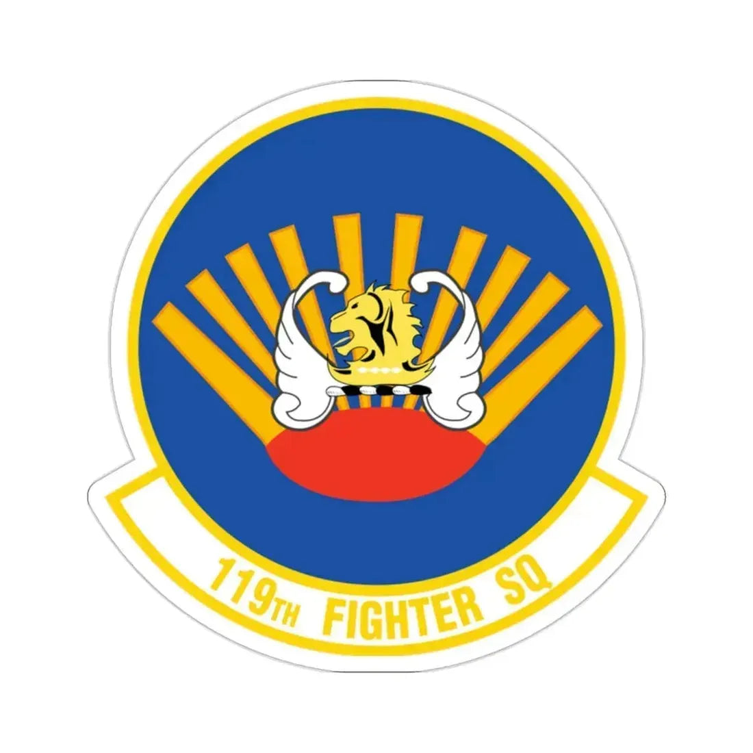 119 Fighter Squadron (U.S. Air Force) STICKER Vinyl Die-Cut Decal - The Sticker Space