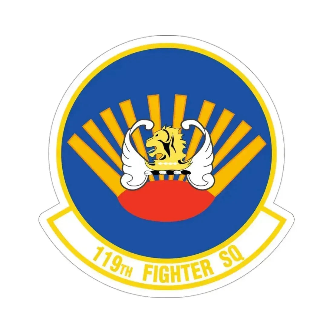 119 Fighter Squadron (U.S. Air Force) STICKER Vinyl Die-Cut Decal - The Sticker Space