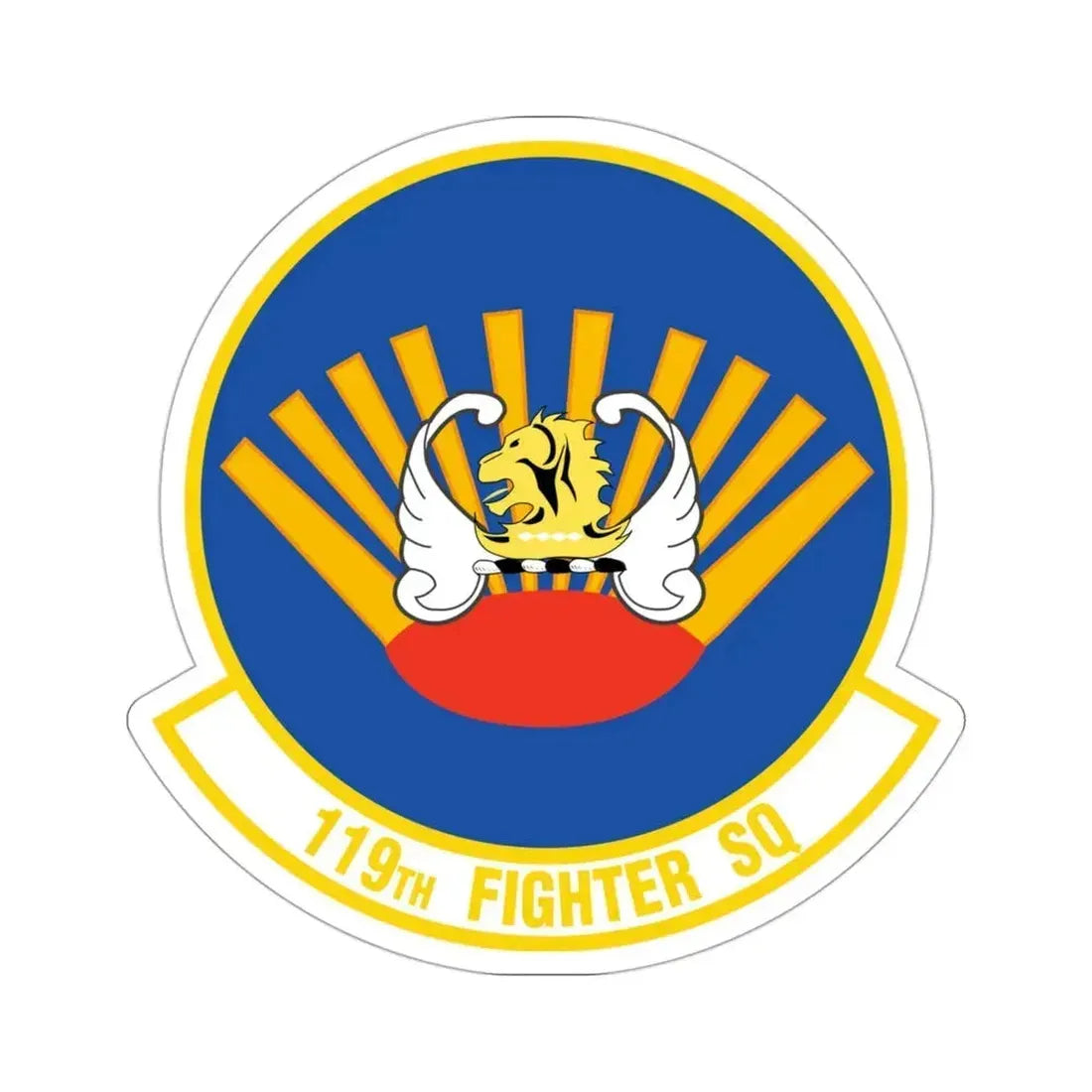 119 Fighter Squadron (U.S. Air Force) STICKER Vinyl Die-Cut Decal - The Sticker Space