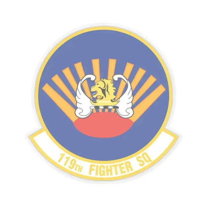 119 Fighter Squadron (U.S. Air Force) STICKER Vinyl Kiss-Cut Decal 2 Inch Transparent - The Sticker Space