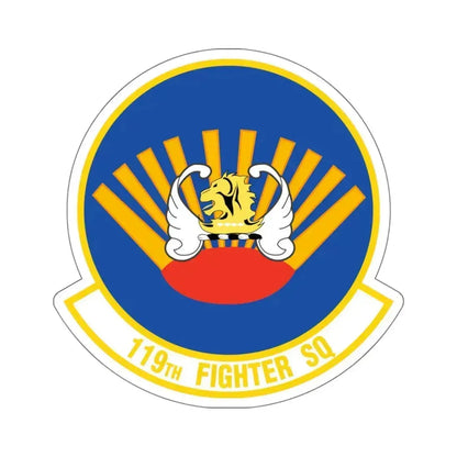 119 Fighter Squadron (U.S. Air Force) STICKER Vinyl Kiss-Cut Decal 6 Inch White - The Sticker Space