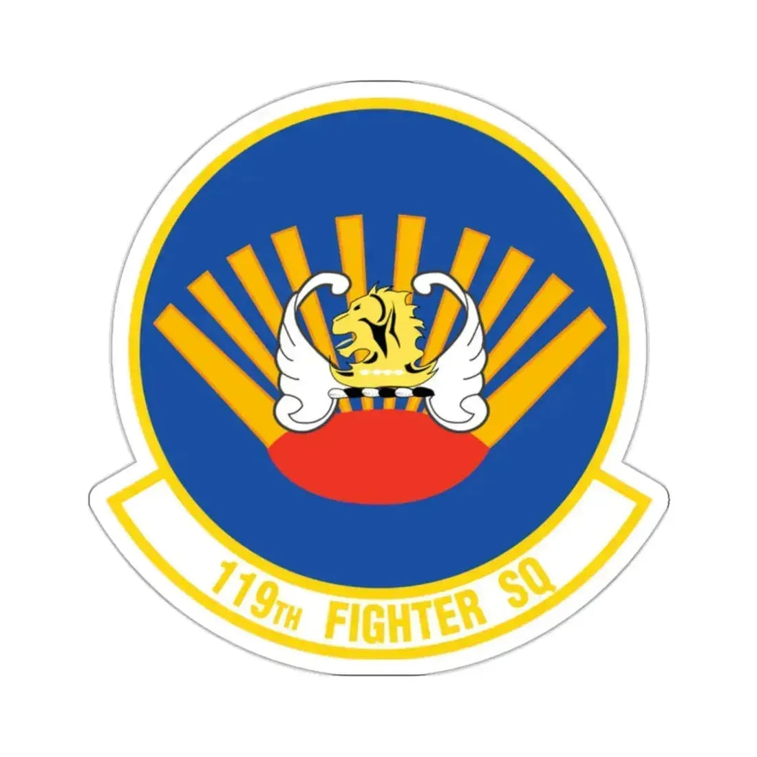 119 Fighter Squadron (U.S. Air Force) STICKER Vinyl Kiss-Cut Decal - The Sticker Space