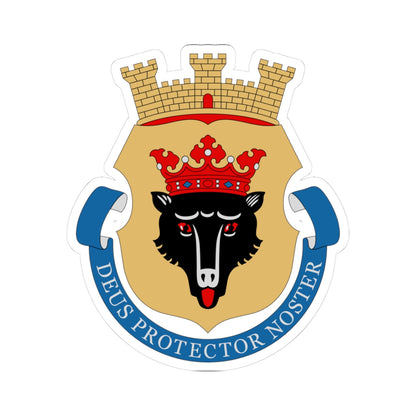 Porin vaakuna (Finland) (Coat of Arms) STICKER Vinyl Kiss-Cut Decal