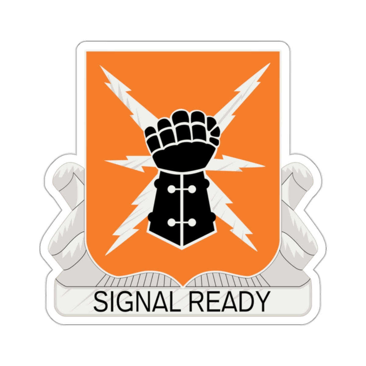 38th Signal Battalion (U.S. Army) STICKER Vinyl Kiss-Cut Decal