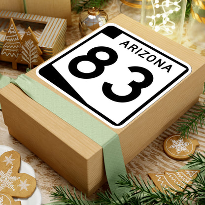 Arizona 83 (Arizona) (Road Sign) STICKER Vinyl Kiss-Cut Decal