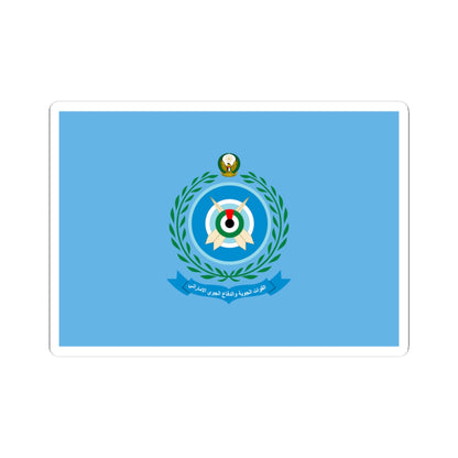 Flag of the United Arab Emirates Air Force (United Arab Emirates) STICKER Vinyl Kiss-Cut Decal
