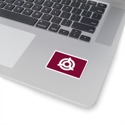 Flag of Kunitomi Miyazaki (Japan) STICKER Vinyl Kiss-Cut Decal