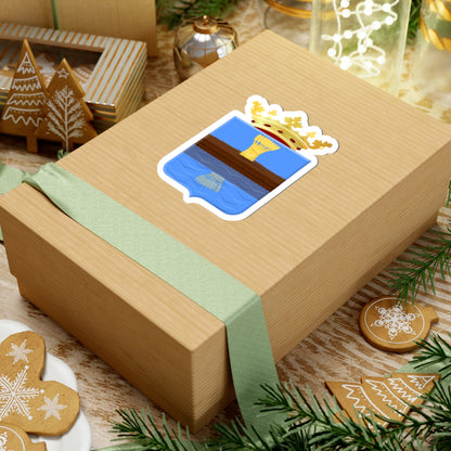 Barradeel wapen (Netherlands) (Coat of Arms) STICKER Vinyl Kiss-Cut Decal