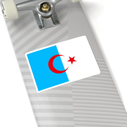 Flag of Syrian Turkmen Assembly (Syria) STICKER Vinyl Kiss-Cut Decal