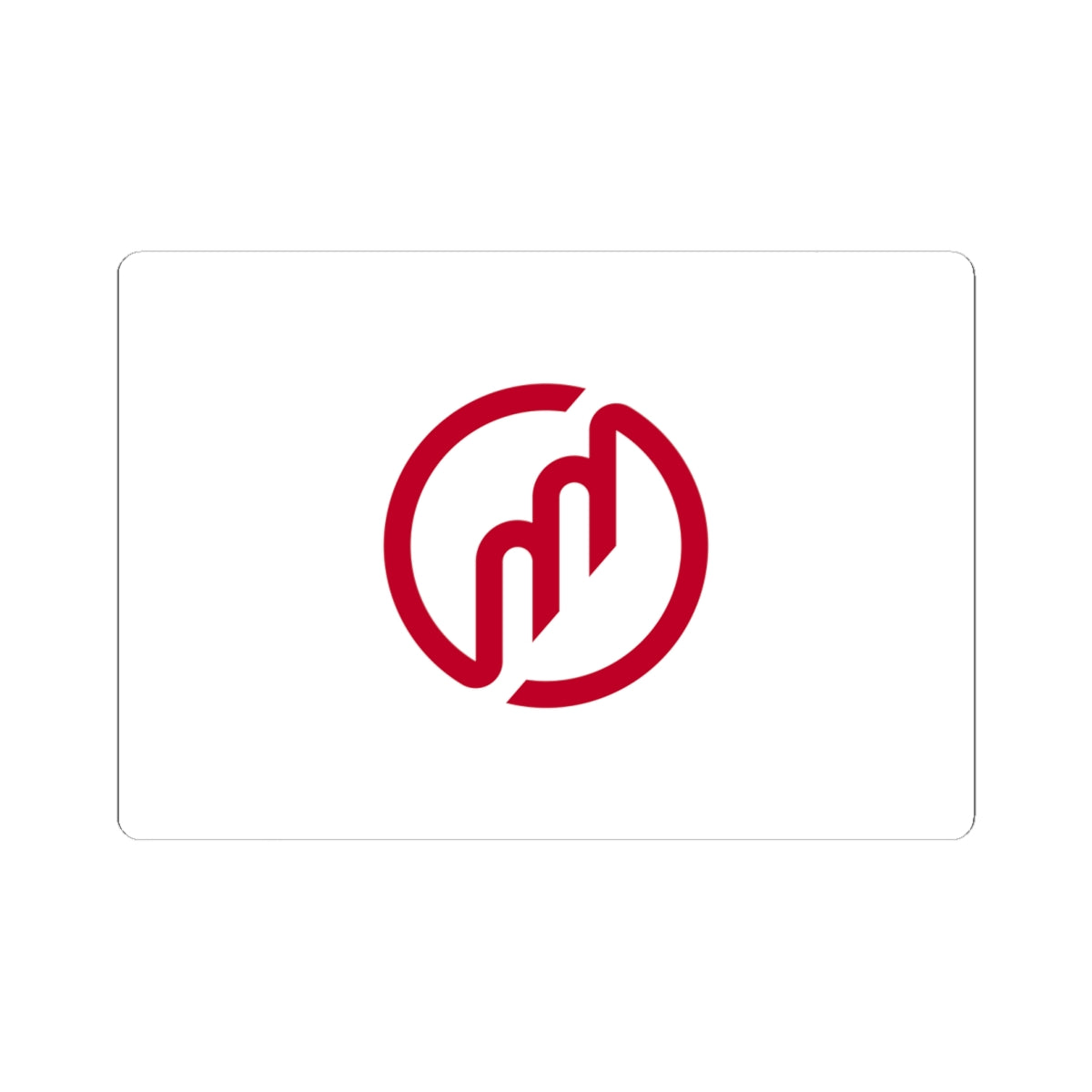 Flag of Miyazu Kyoto (Japan) STICKER Vinyl Kiss-Cut Decal