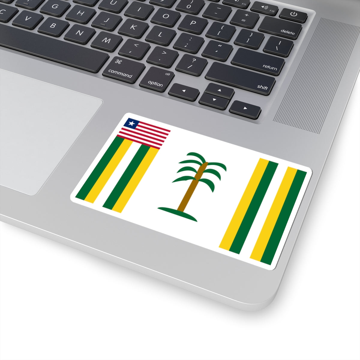 Flag of Grand Kru County (Liberia) STICKER Vinyl Kiss-Cut Decal