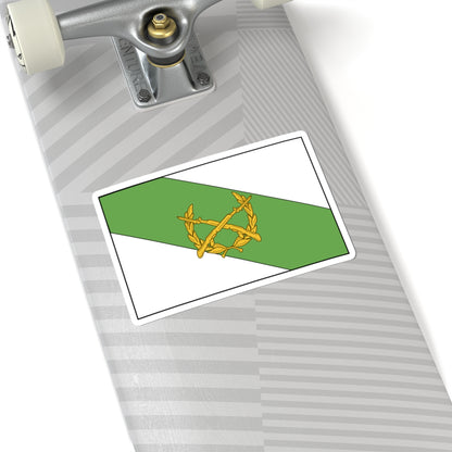 SYR-inf-DIV-flag (Syria) STICKER Vinyl Kiss-Cut Decal