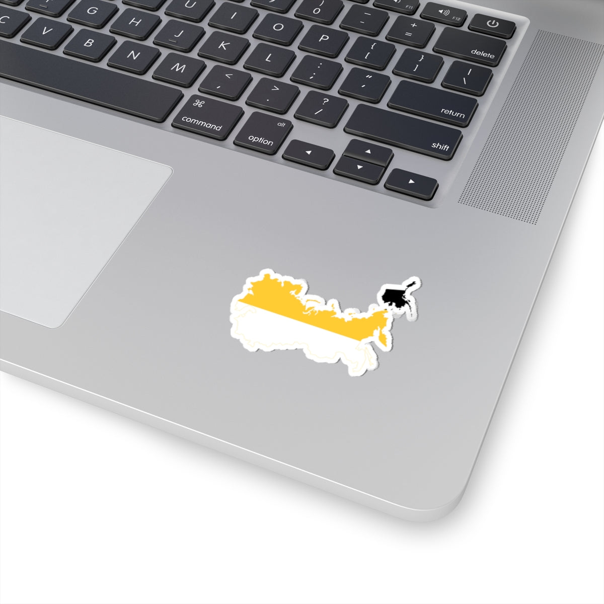 Flag-map of the Russian Empire 1866 (Russia) STICKER Vinyl Kiss-Cut Decal