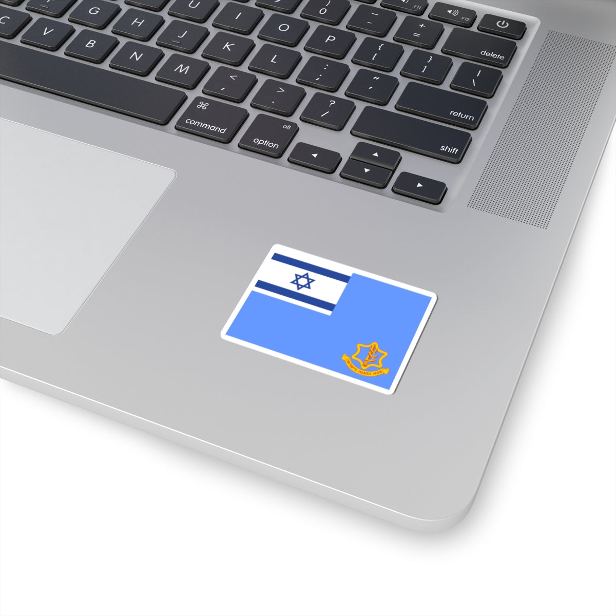 Flag of the Israel Defense Forces (Israel) STICKER Vinyl Kiss-Cut Decal