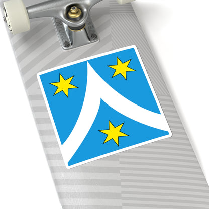 CHE First Flag (Switzerland) STICKER Vinyl Kiss-Cut Decal