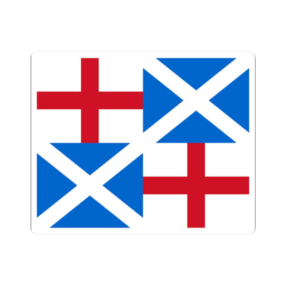Flag of The Commonwealth (England) STICKER Vinyl Kiss-Cut Decal