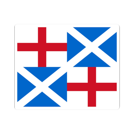 Flag of The Commonwealth (England) STICKER Vinyl Kiss-Cut Decal