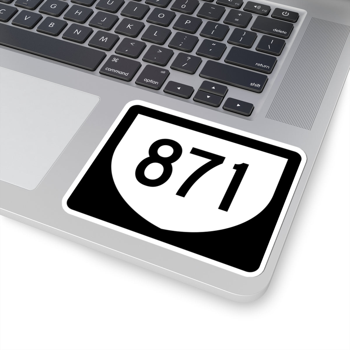 PR urban primary 871 (Puerto Rico) (Road Sign) STICKER Vinyl Kiss-Cut Decal