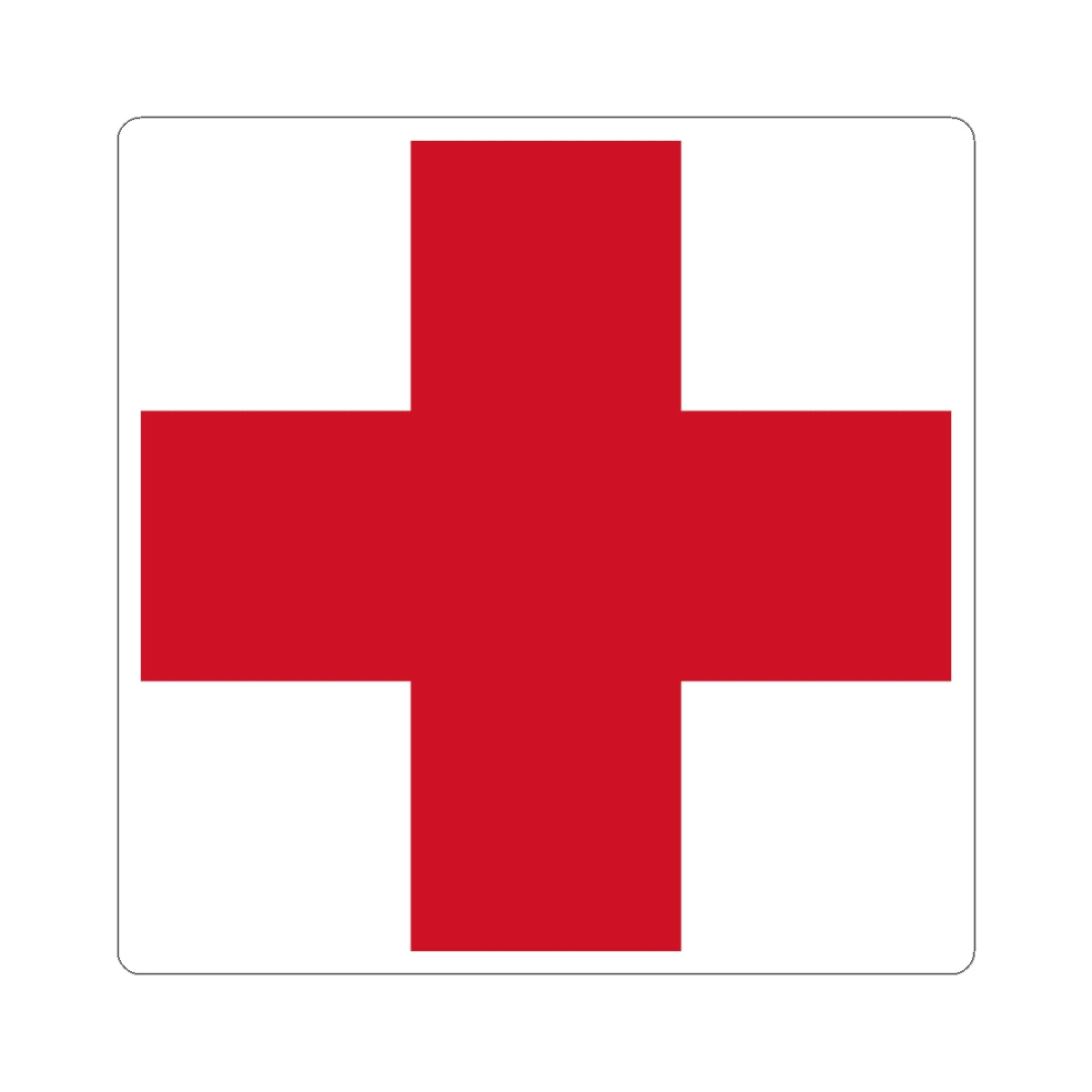 Flag of saint george (England) STICKER Vinyl Kiss-Cut Decal