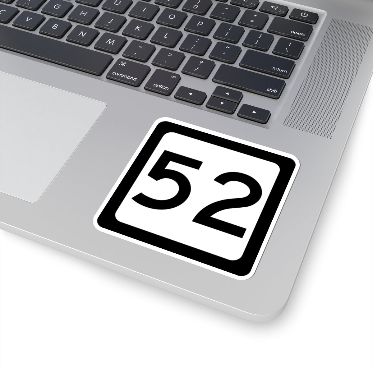 WV-52 (Virginia) (Road Sign) STICKER Vinyl Kiss-Cut Decal