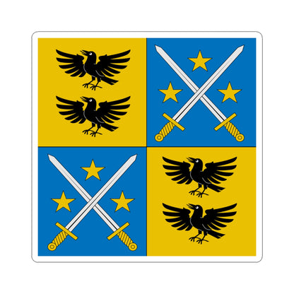 Flag of Martin Werlen (Switzerland) STICKER Vinyl Kiss-Cut Decal