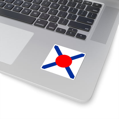 Flag of Japan Customs 1871-1873 (Japan) STICKER Vinyl Kiss-Cut Decal