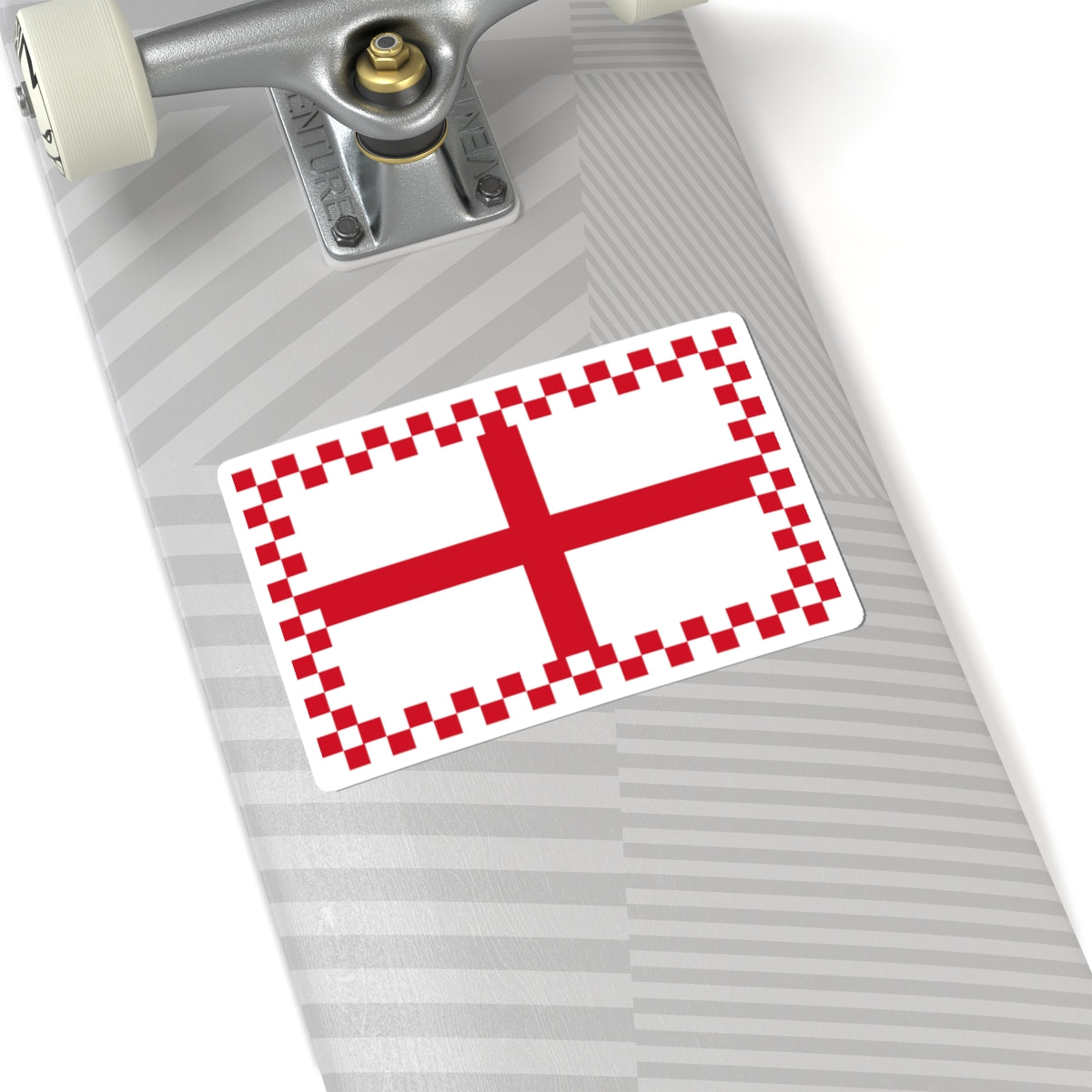 Royal African Company Flag (England) STICKER Vinyl Kiss-Cut Decal