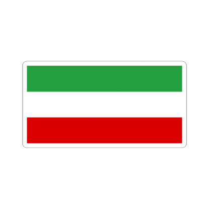 Post-constitutional Revolution Civil Flag of Persia (Iran) STICKER Vinyl Kiss-Cut Decal