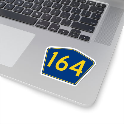 PR secondary 164 (Puerto Rico) (Road Sign) STICKER Vinyl Kiss-Cut Decal