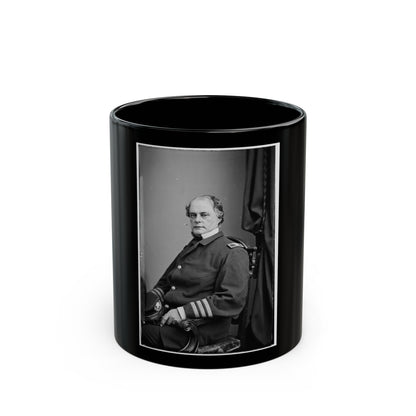 Portrait Of Capt. John Rodgers, Officer Of The Federal Navy (Commodore From June 17, 1863) (U.S. Civil War) Black Coffee Mug