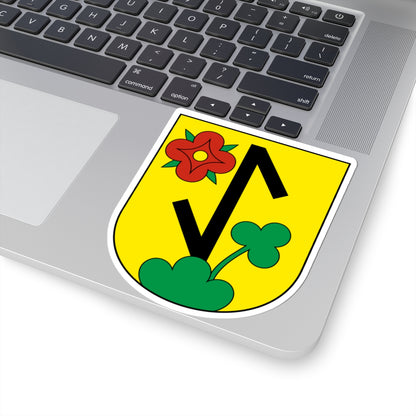 Rohr SO-blazon (Switzerland) (Coat of Arms) STICKER Vinyl Kiss-Cut Decal