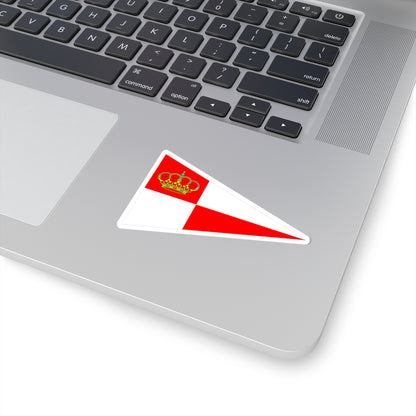 Flag of rcncastellon (Spain) STICKER Vinyl Kiss-Cut Decal