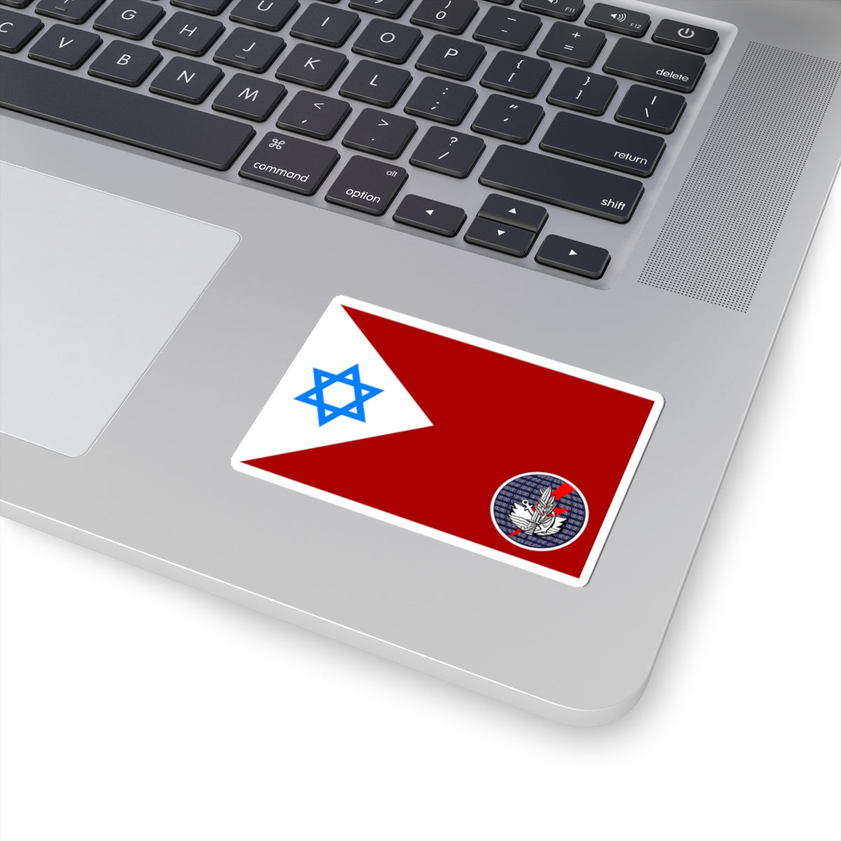 Flag of IDF Computer Service Directorate (Israel) STICKER Vinyl Kiss-Cut Decal